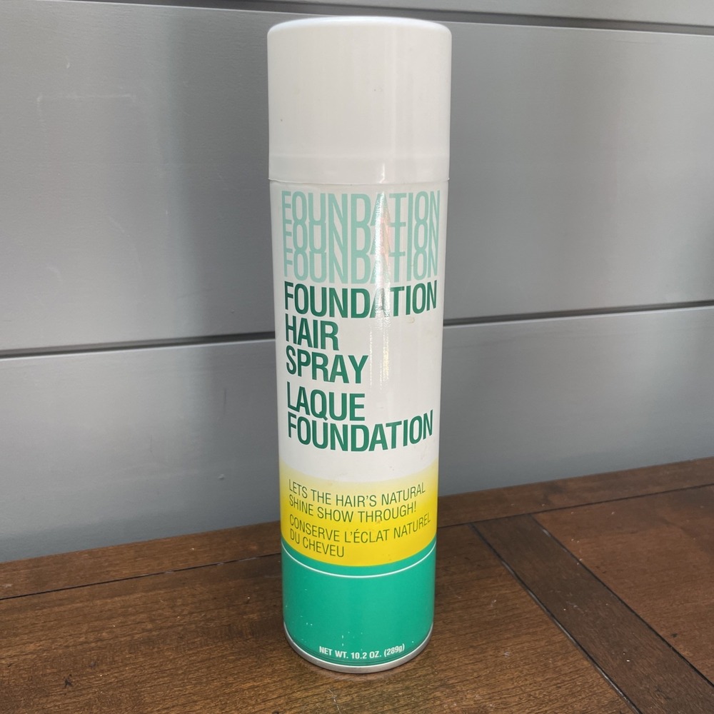 Jheri Redding Foundation Hair Spray VHTF 10.2 oz New AWESOME!